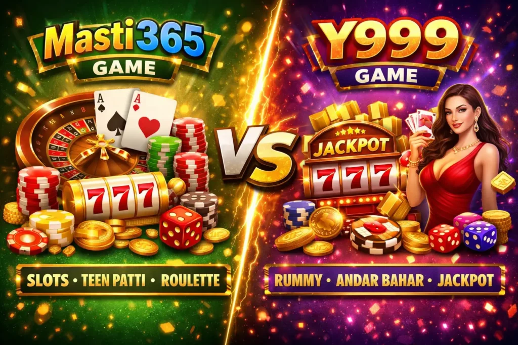 Masti365 VS Y999 Game